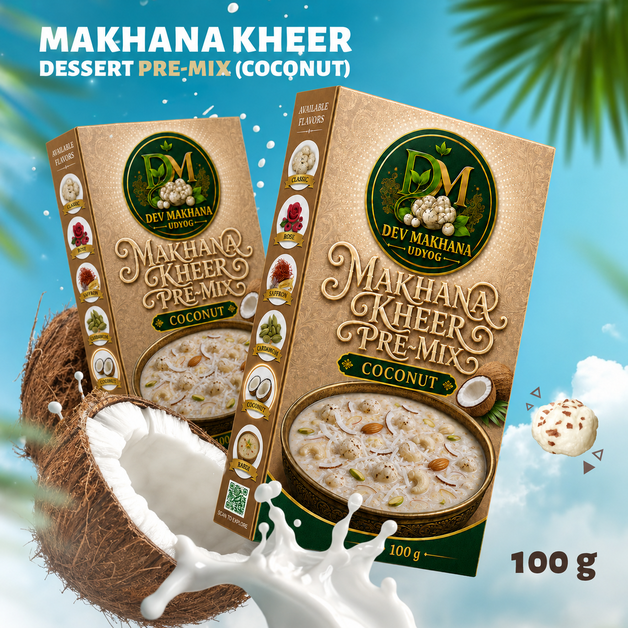 Makhana Kheer Pre-Mix Coconut (100 g)